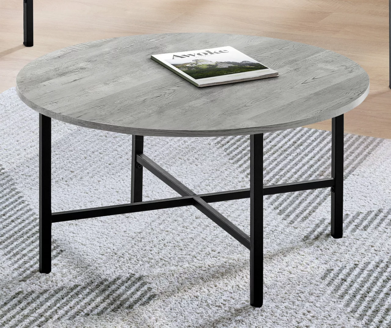 Monarch Round 3-Piece Occasional Table Set - Image 17