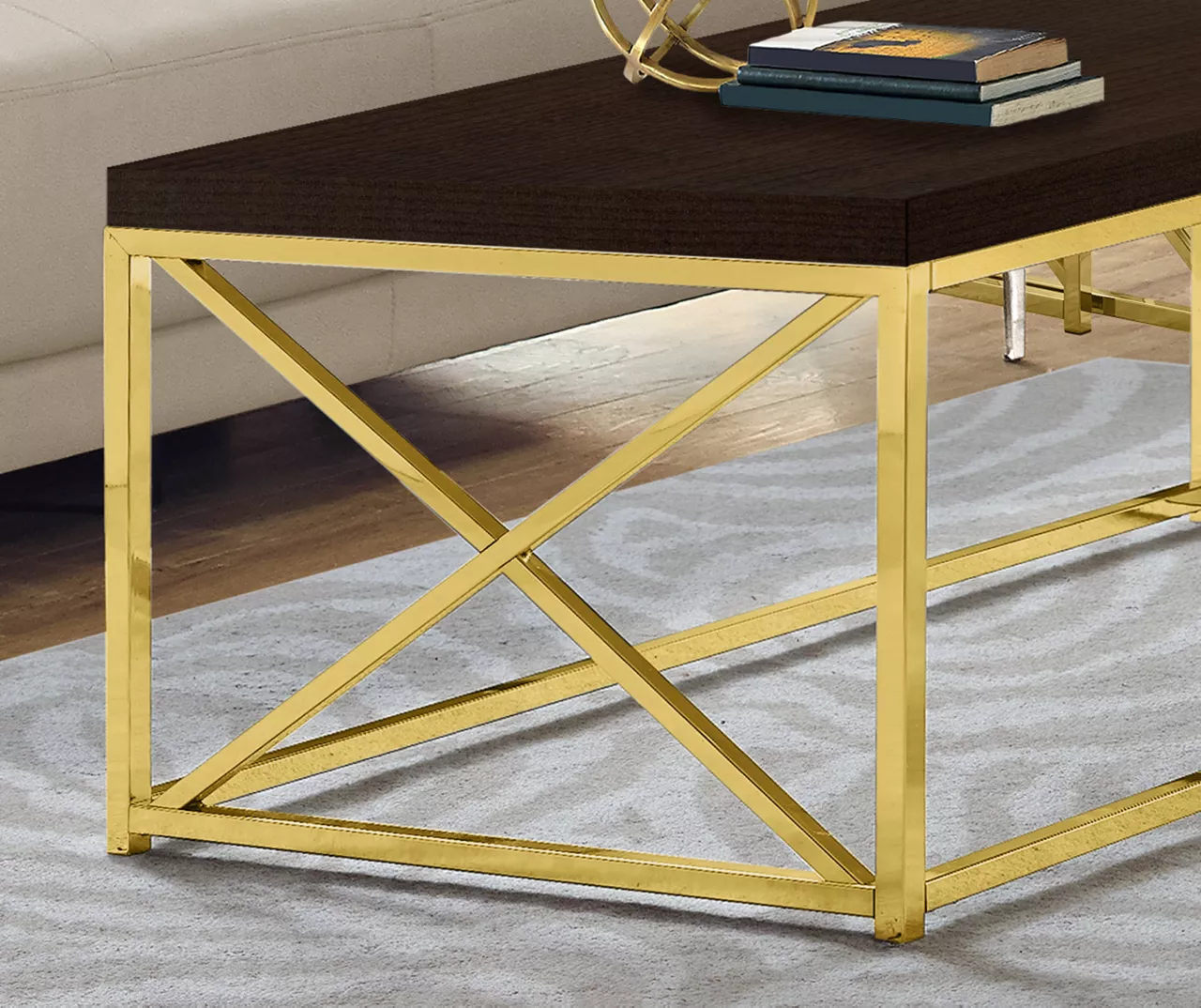 Monarch Metal Coffee Table - Image 17