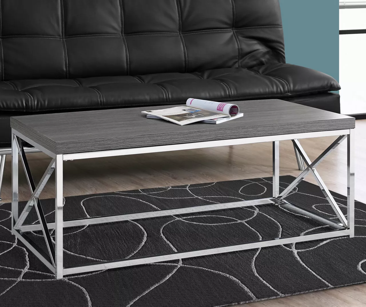 Monarch Metal Coffee Table - Image 10