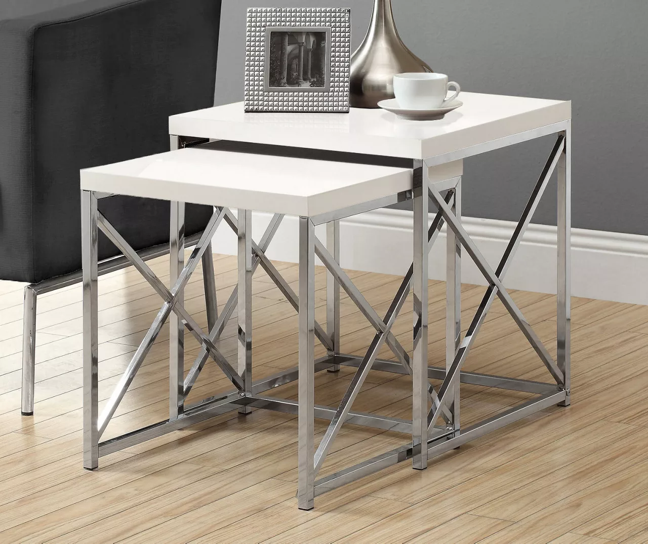 Monarch 2-Piece Nesting Accent Table Set - Image 2