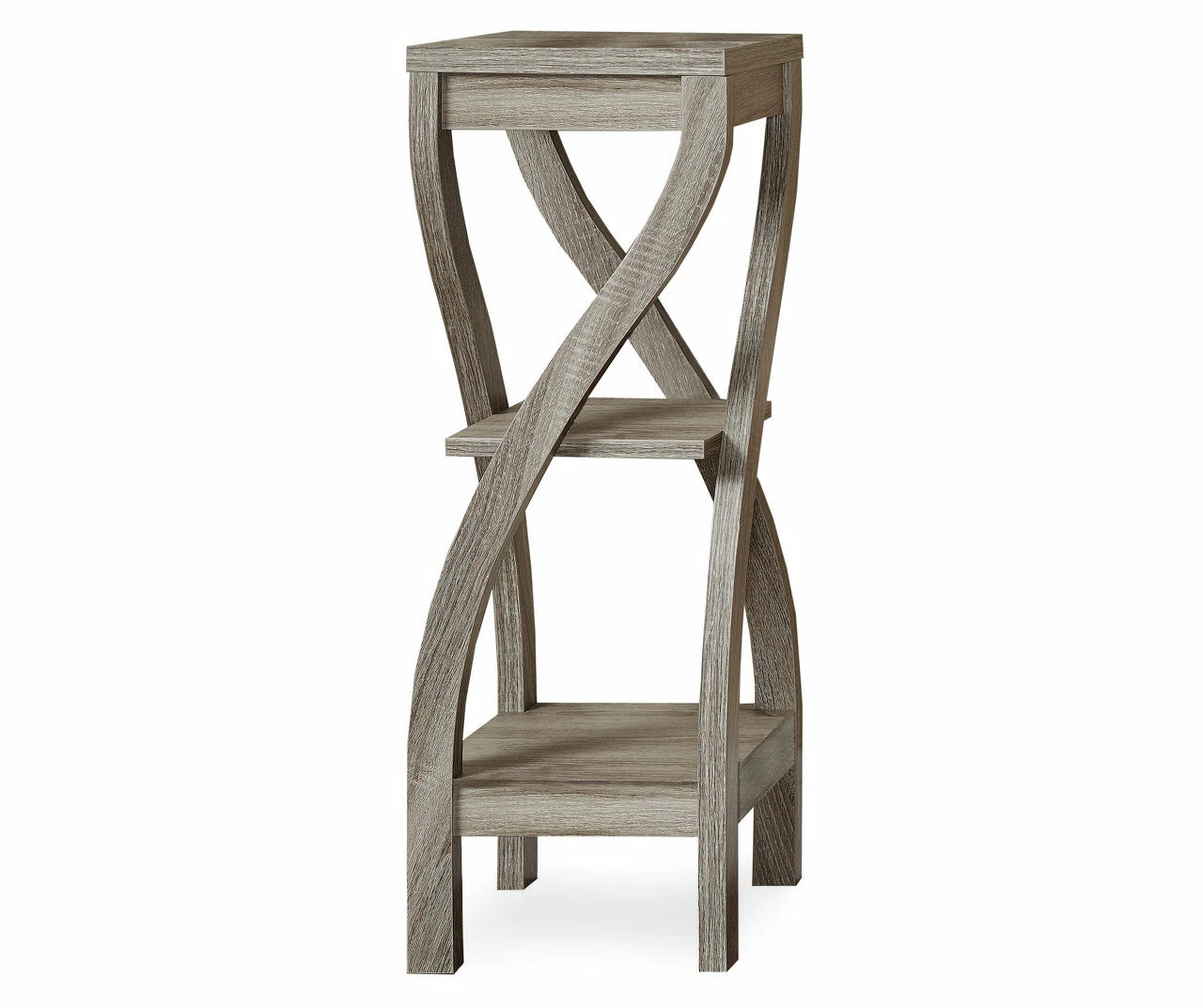 Monarch 3-Tier Twisted Leg Side Table - Image 3