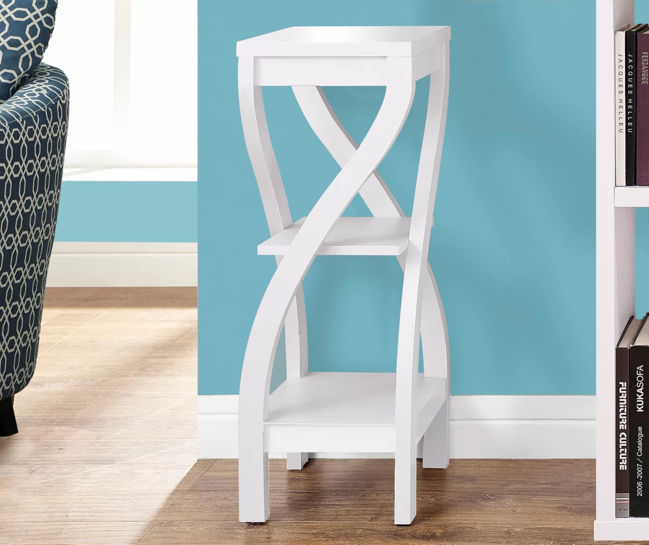 Monarch 3-Tier Twisted Leg Side Table - Image 4