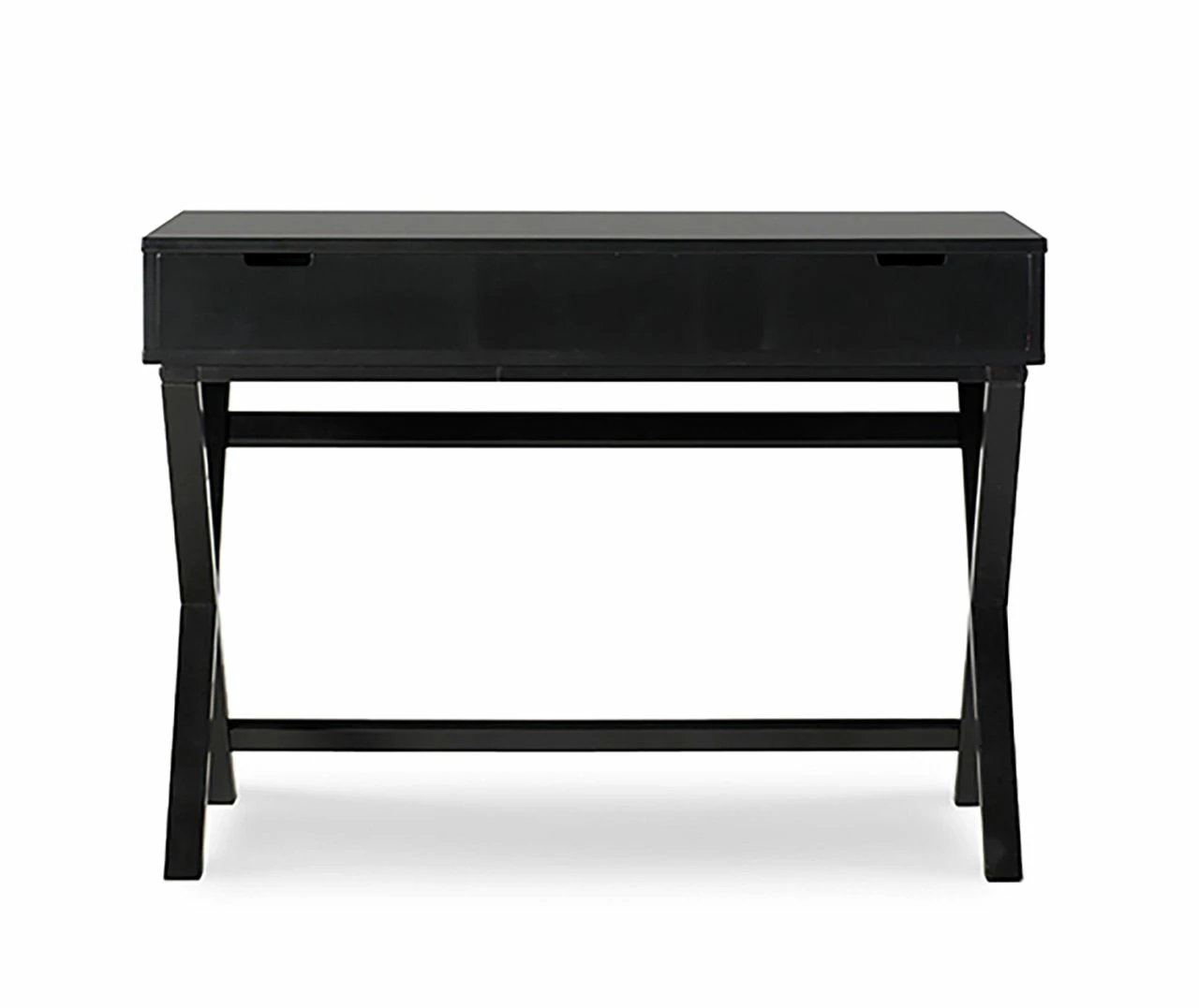Kari Black Lift-Top Campaign Desk - Image 2