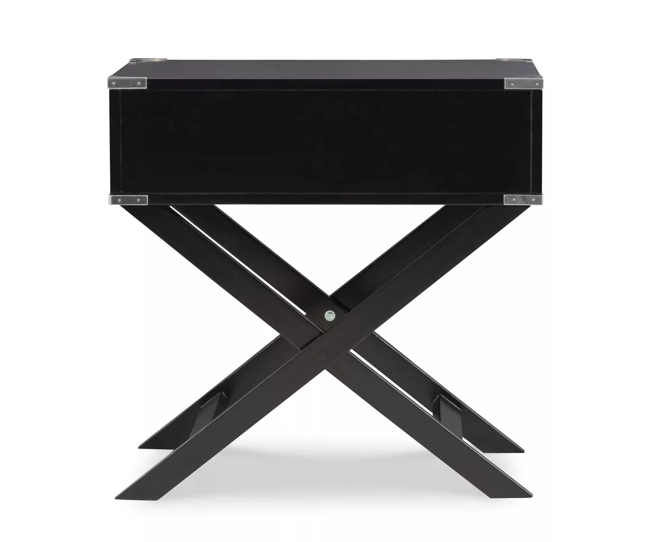 Cami Single Drawer X Base Accent Table - Image 11