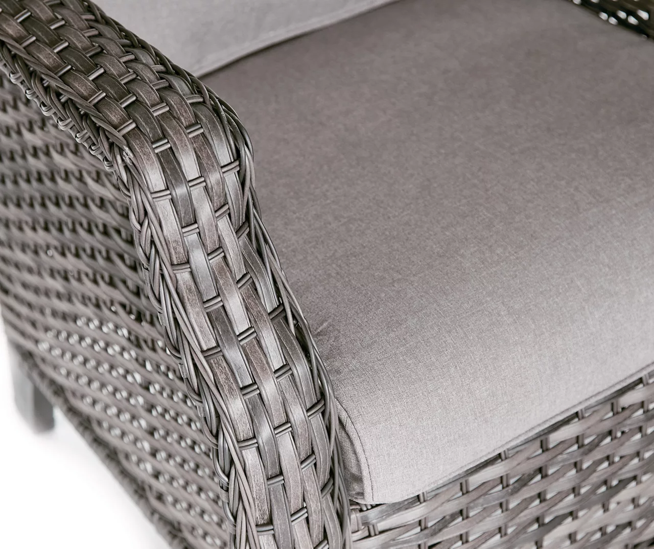 Real Living Rockbridge All-Weather Wicker Cushioned Patio Chairs, 2-Pack - Image 7