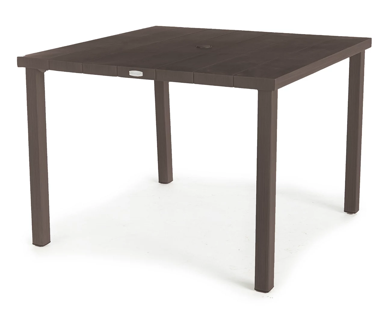 Asheville Wood Look Patio Dining Table - Image 2