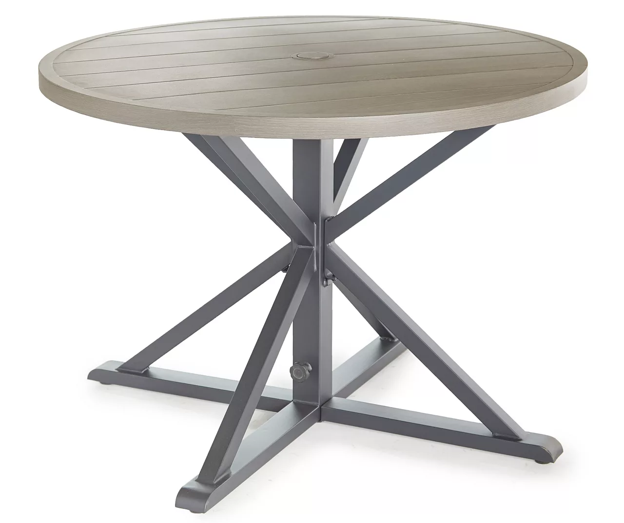 Broyhill Sandpointe Steel Round Patio Dining Table - Image 7