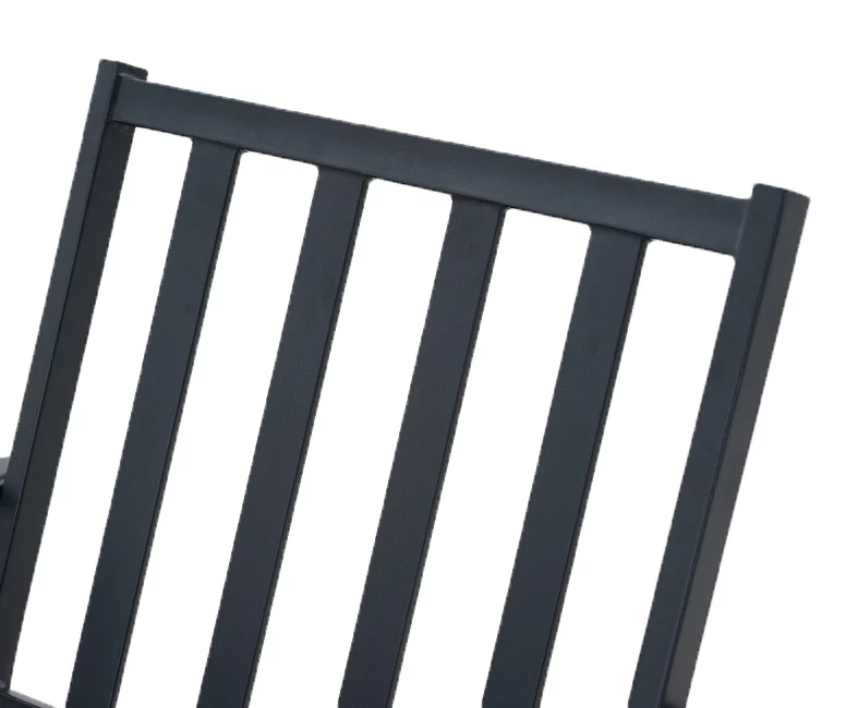 Rome Blue Cushioned Swivel Patio Dining Chairs, 4-Pack - Image 5