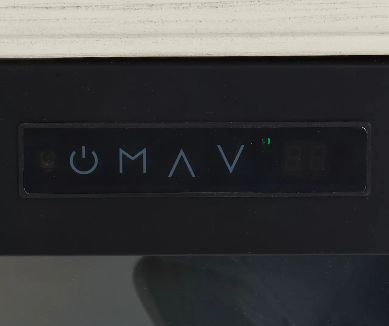 60" White 2-Tone Electric Fireplace Console - Image 6