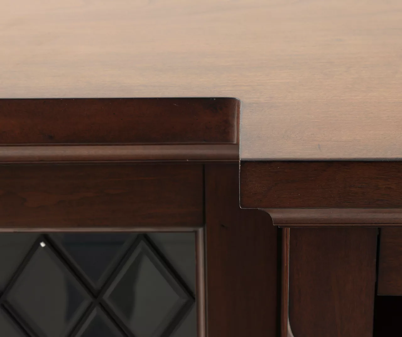 66" Heirloom Cherry Electric Fireplace Console - Image 6