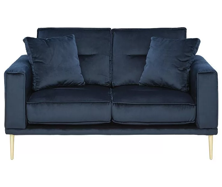 Macleary Navy Loveseat