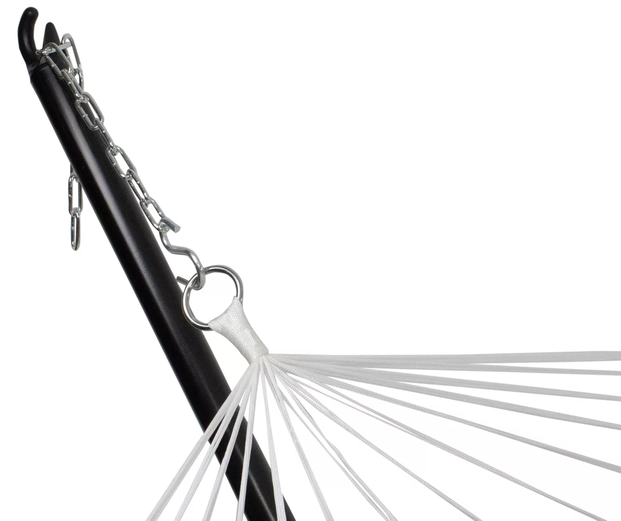 Northlight Brown Lattice Rope Single Hammock - Image 4