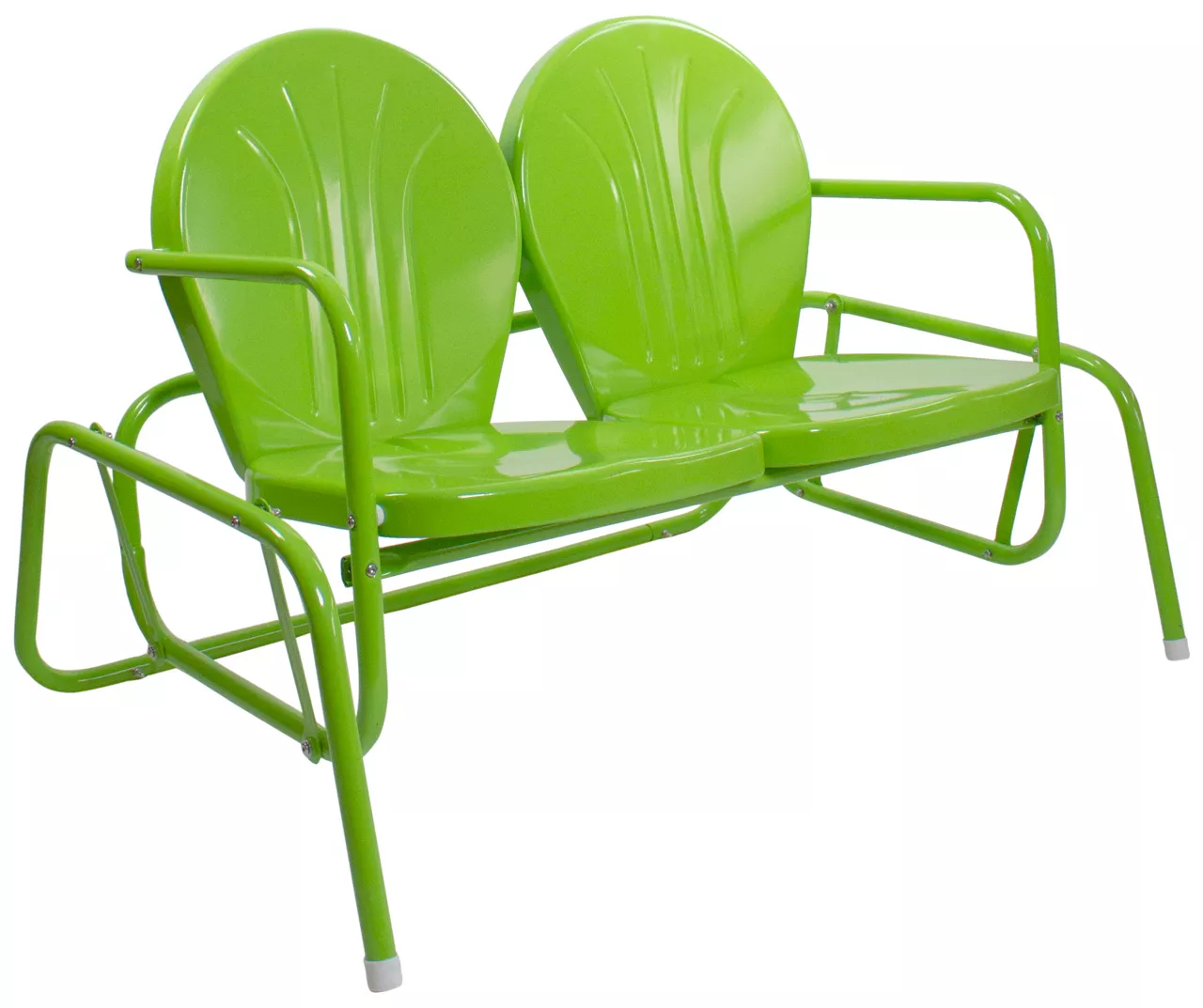 Northlight Lime Green 2-Person Glider Bench - Image 3