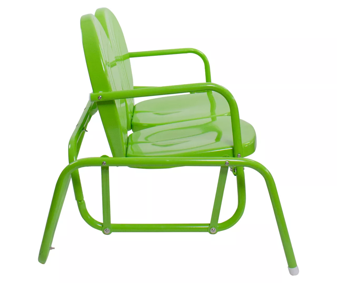 Northlight Lime Green 2-Person Glider Bench - Image 4