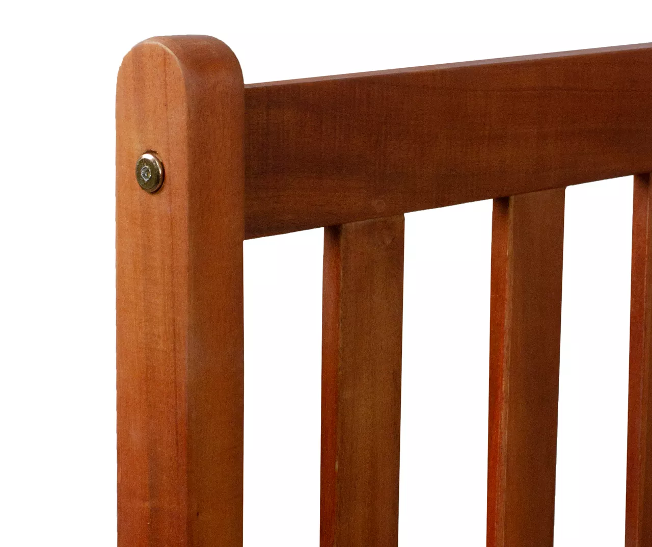 Northlight Light Brown Acacia Wood Patio Bench - Image 5