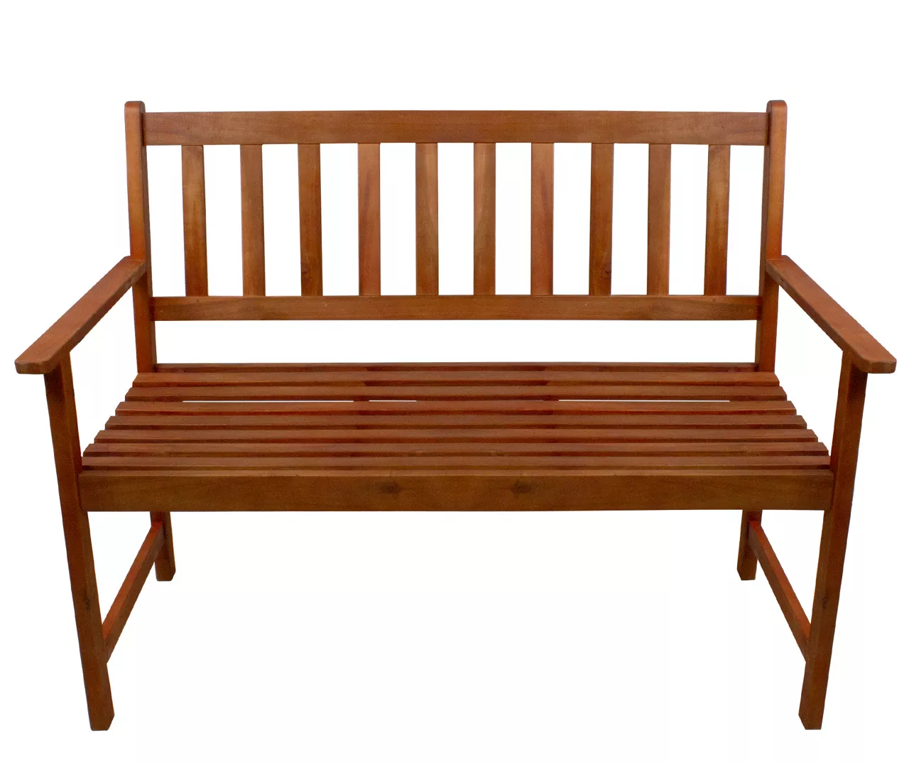 Northlight Light Brown Acacia Wood Patio Bench