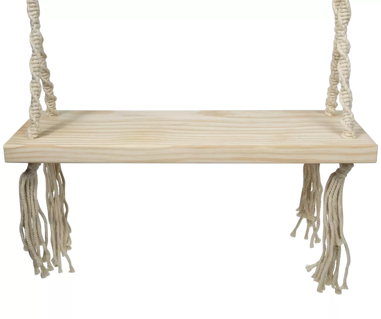 Northlight Rope Wooden Swing Chair - Image 3