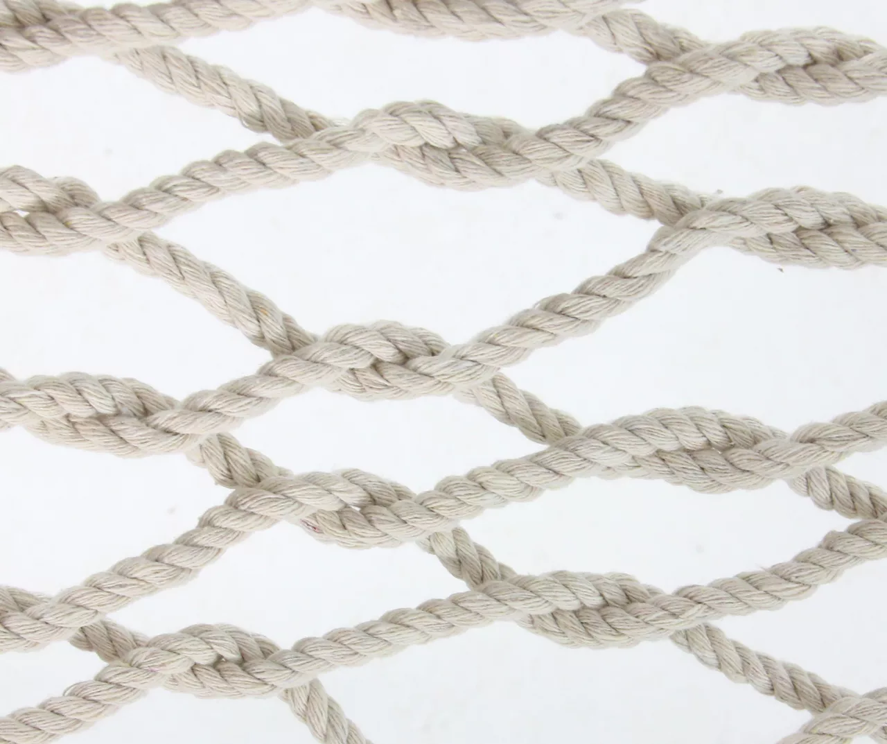 Northlight Ivory Macrame Single Hammock - Image 3