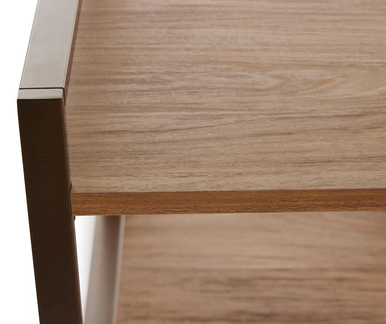 Medium Mango 2-Shelf Writing Desk - Image 3