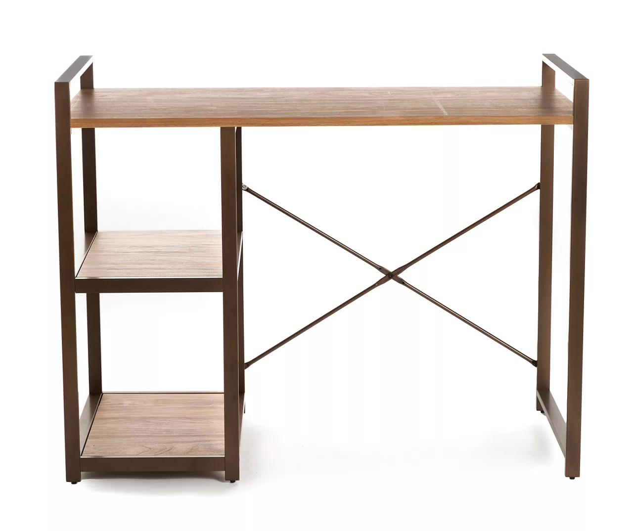 Medium Mango 2-Shelf Writing Desk