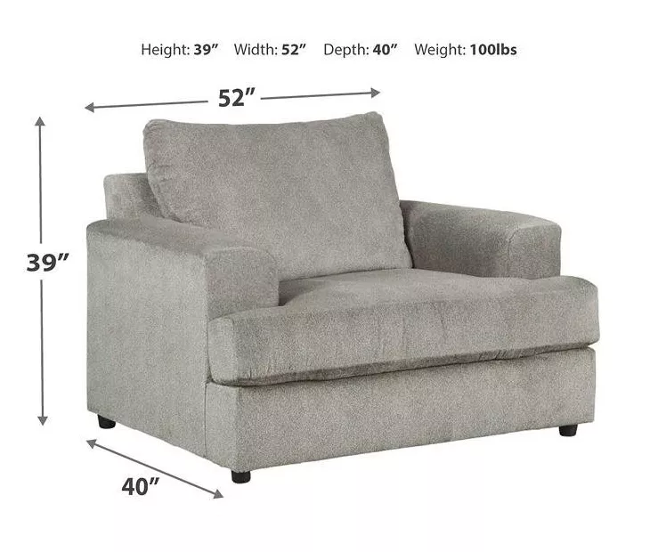 Soletren Ash Oversize Armchair - Image 8