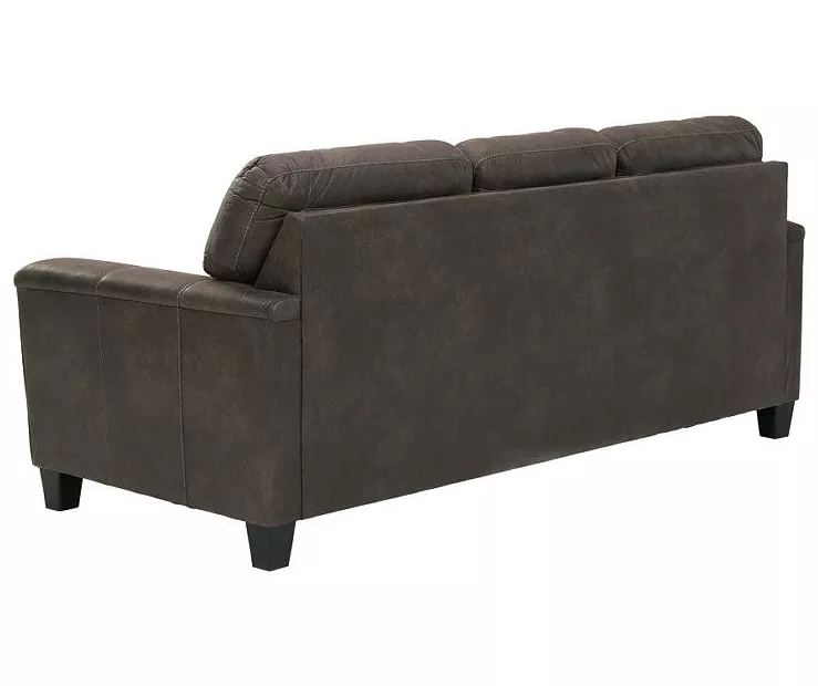 Signature Design By Ashley Navi Faux Leather Sofa - Image 4