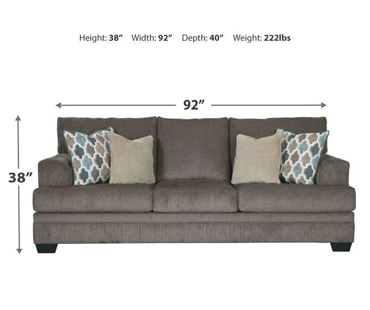Dorsten Slate Queen Sleeper Sofa - Image 2