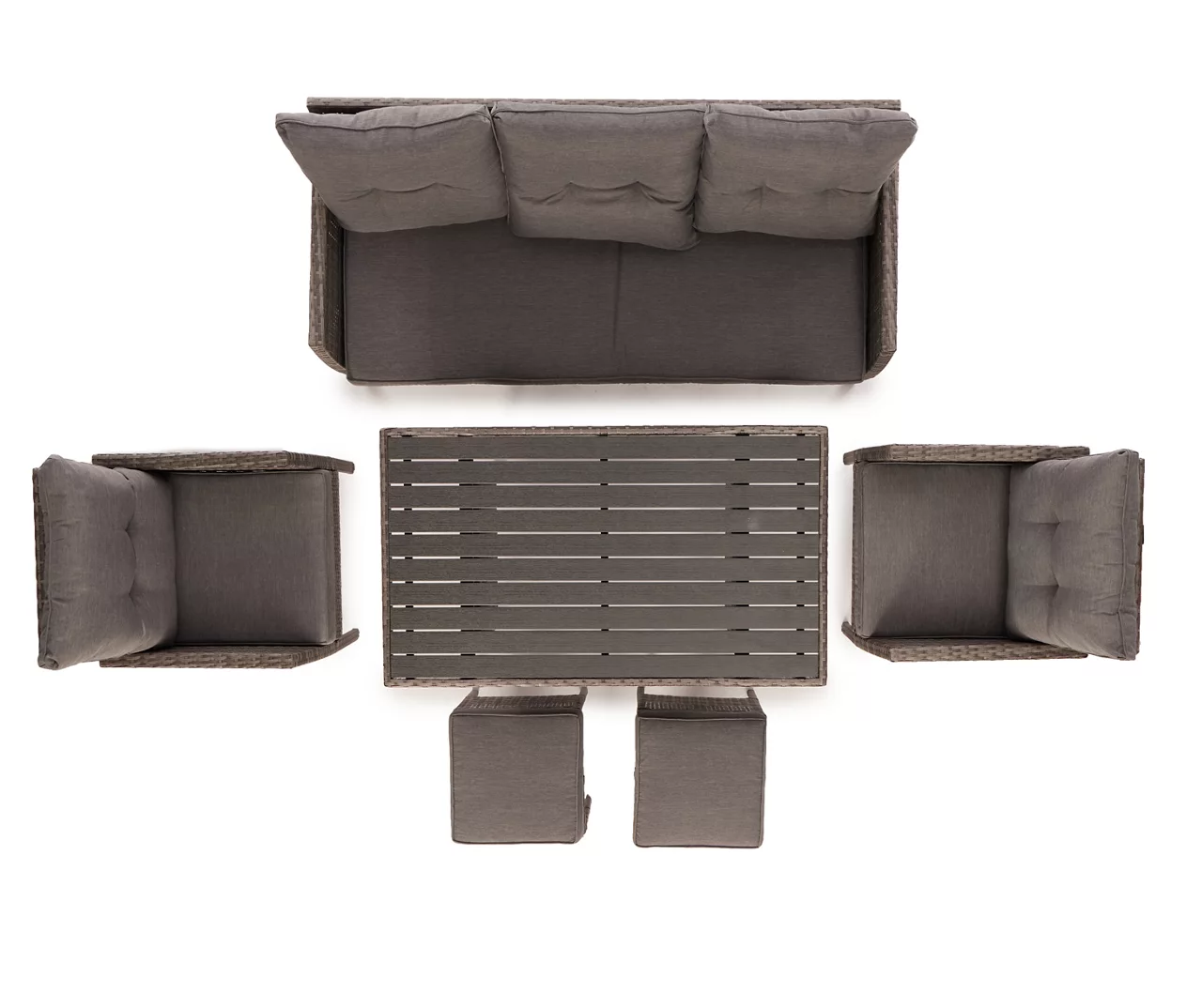 Valencia All-Weather Wicker Cushioned Patio Chairs, 2-Pack - Image 9