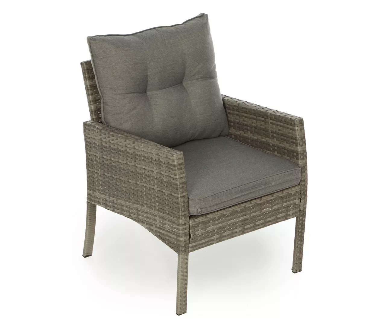 Valencia All-Weather Wicker Cushioned Patio Chairs, 2-Pack - Image 3