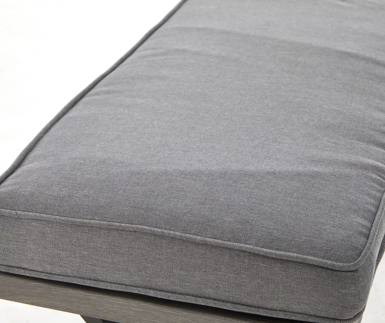 Pembroke Steel Cushioned Patio Dining Bench - Image 4