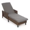 Broyhill Yorktown All-Weather Wicker Cushioned Patio Chaise Lounge