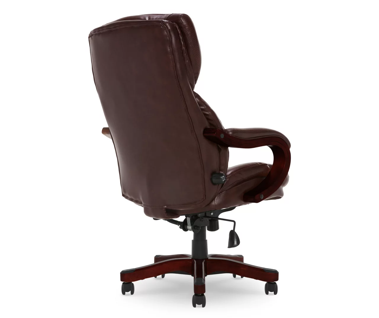 Conway Brown Big & Tall Bonded Leather Office Chair - Image 3