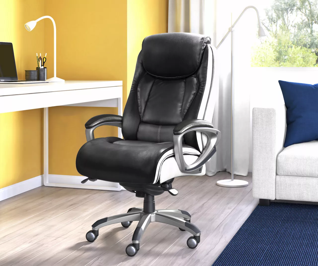 Serta Lautner Executive Bonded Leather Office Chair - Image 5
