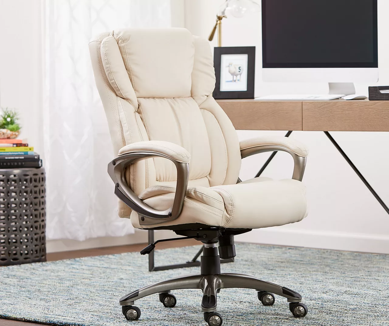 Serta Garret Executive Bonded Leather Office Chair - Image 6