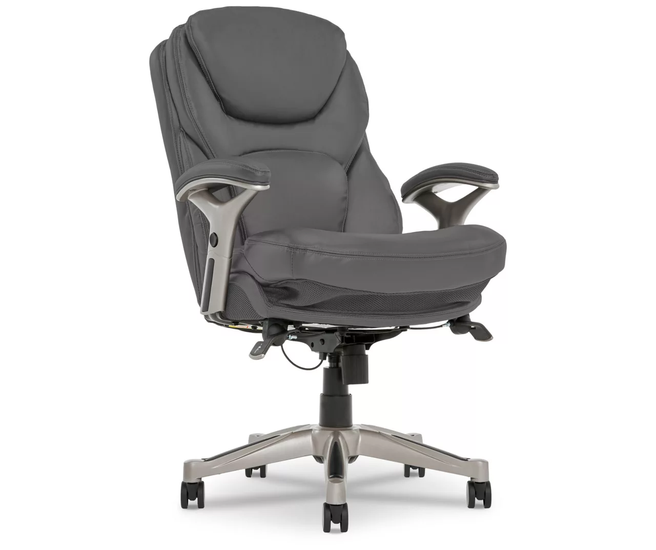 Claremont Gray Bonded Leather Office Chair - Image 2