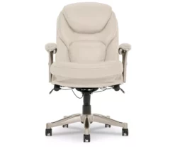 Claremont Ivory Bonded Leather Office Chair