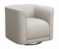 Saco Sand Swivel Accent Chair