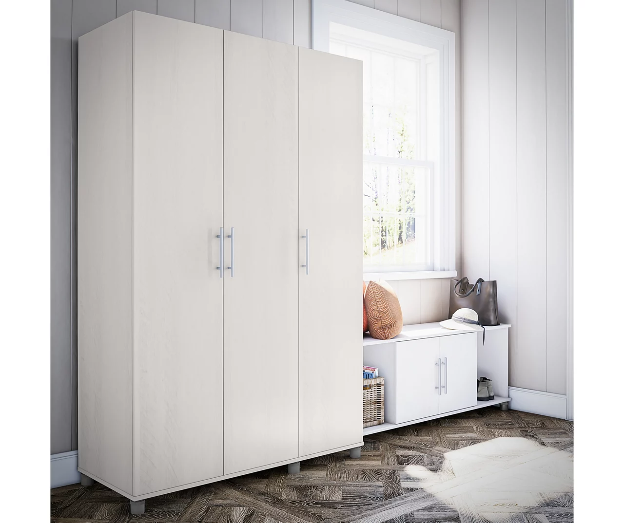 Systembuild Colwyn 3-Door Storage Wardrobe - Image 4