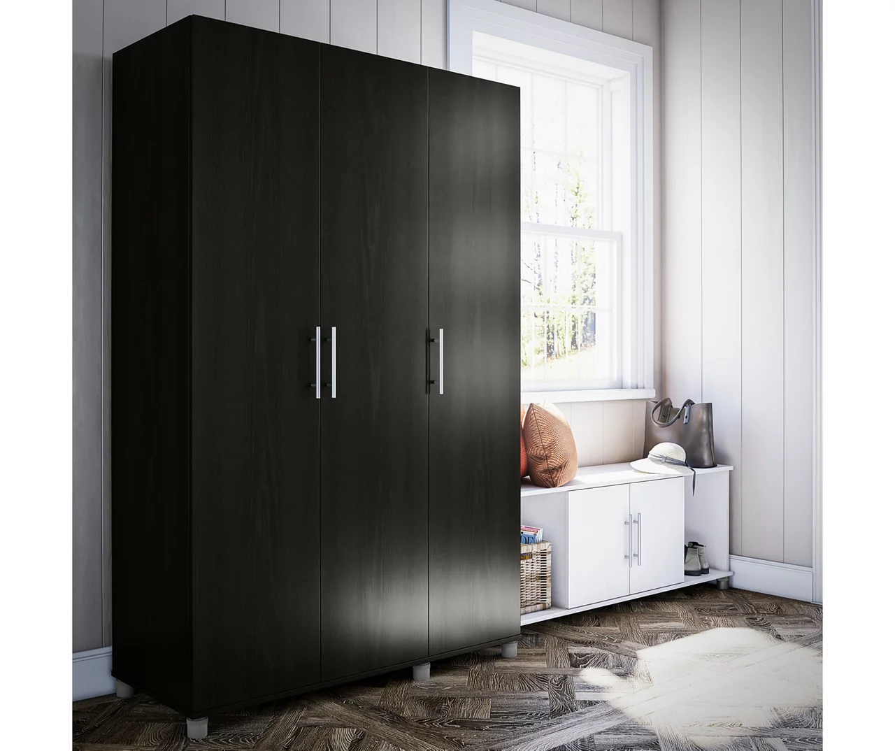 Systembuild Colwyn 3-Door Storage Wardrobe - Image 14
