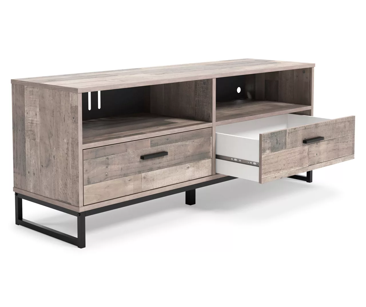 59" Neilsville Multi-Gray TV Stand - Image 3