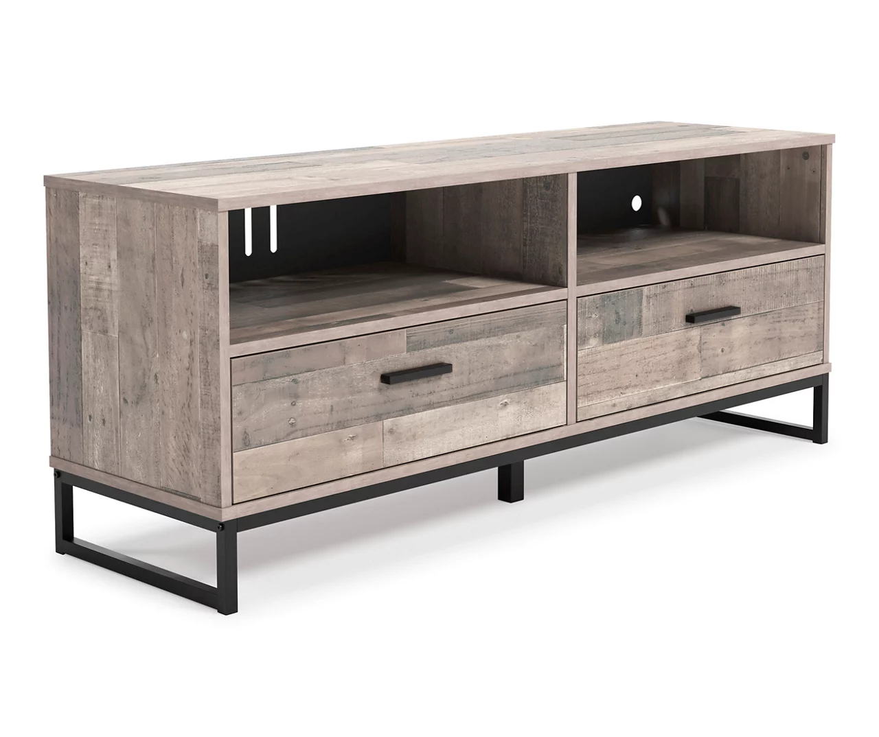 59" Neilsville Multi-Gray TV Stand - Image 2