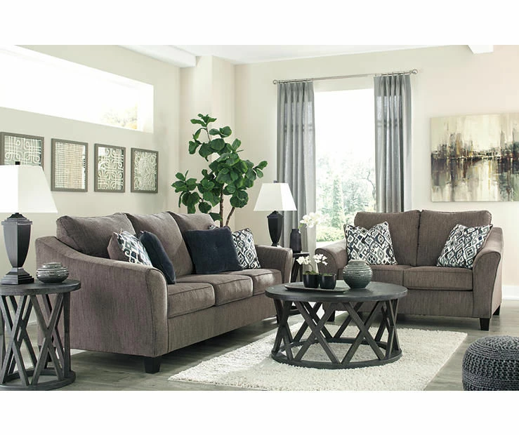 Nemoli Slate Loveseat - Image 10
