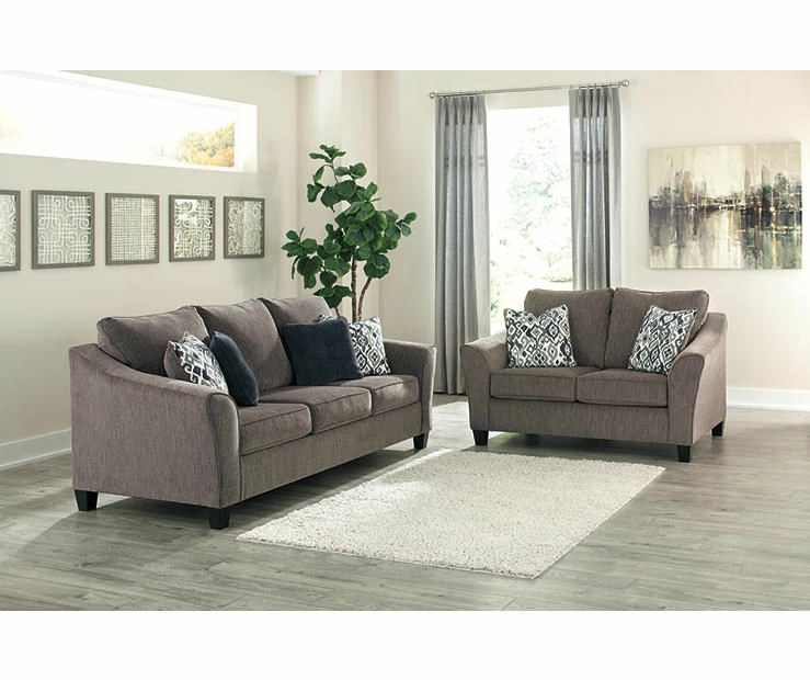 Nemoli Slate Loveseat - Image 9