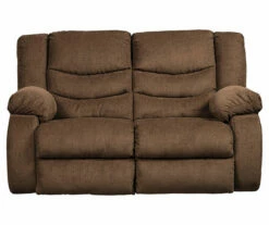 Tulen Chocolate Reclining Loveseat