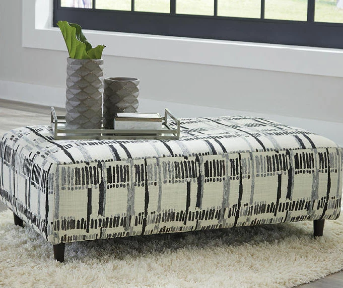 Kennewick Shadow Oversize Accent Ottoman - Image 2