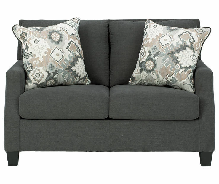 Bayonne Charcoal Loveseat