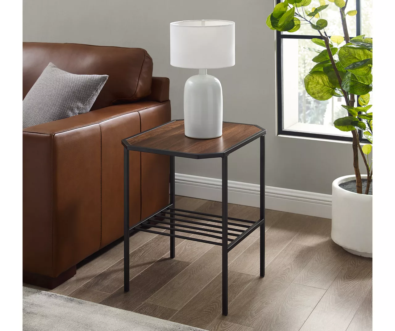 Walker Edison Tiered Side Table - Image 2