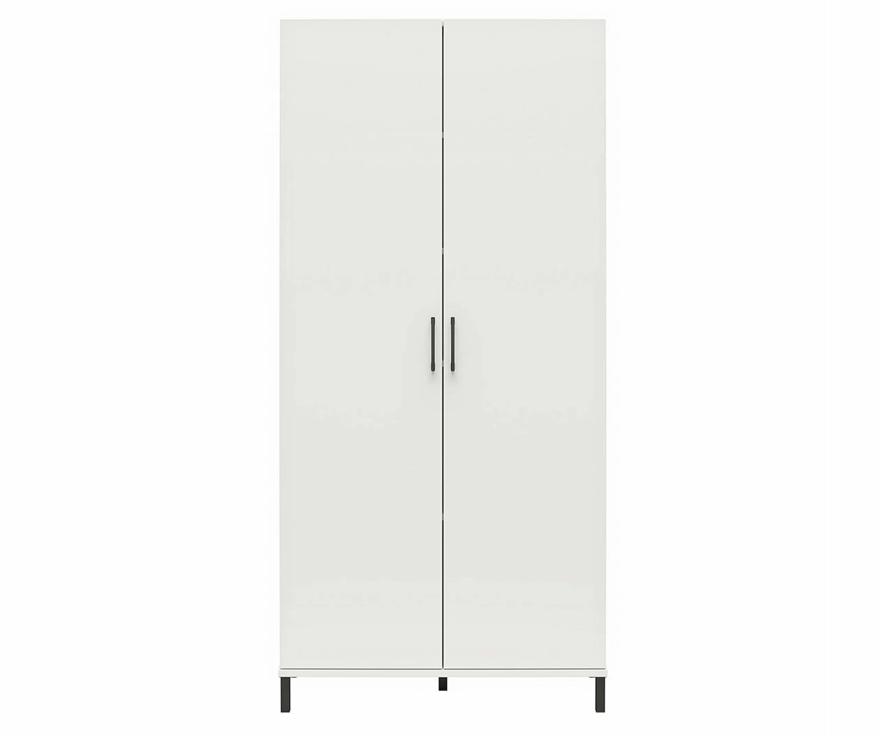 Evolution Vantage White 2-Door Storage Cabinet