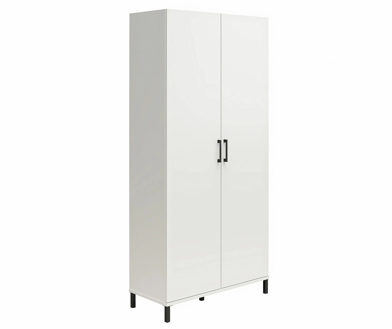 Evolution Vantage White 2-Door Storage Cabinet - Image 2
