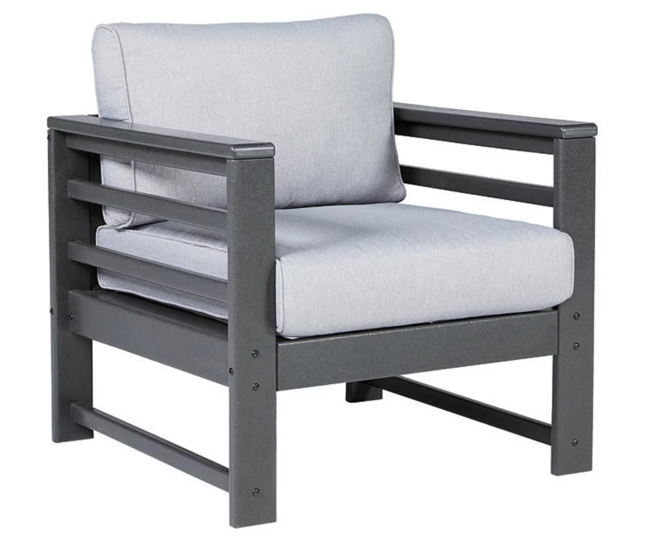 Amora Wood Look Cushioned Patio Chairs, 2-Pack - Image 3